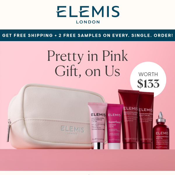 Pretty in Pink Gift, On Us