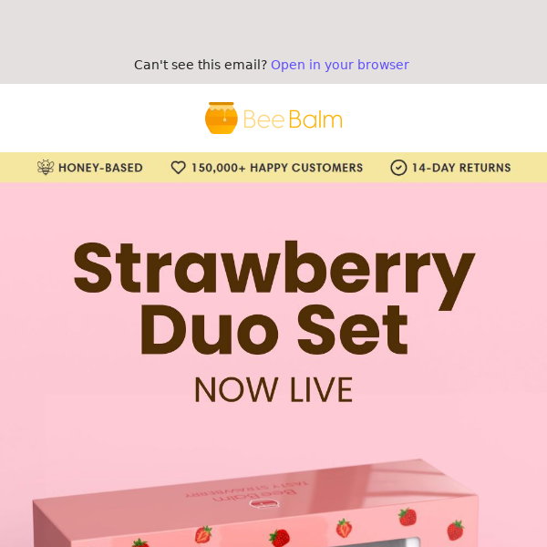 Strawberry Duo Set: Out Now!