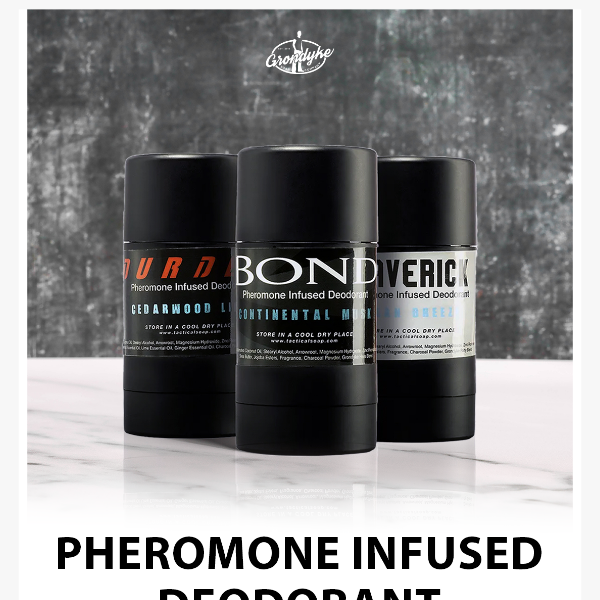 All New Deodorant Infused With Pheromones