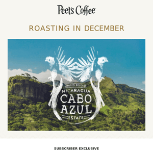 December’s Limited Release: Nicaragua Cabo Azul Estate