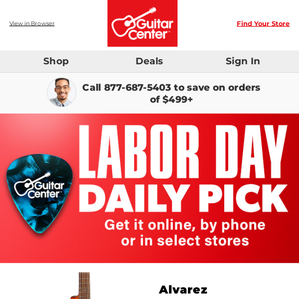Special Labor Day Daily Pick + Bonus Deals!