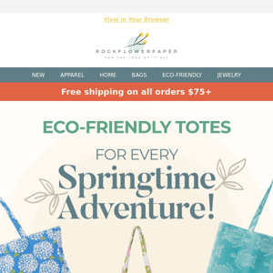 Totes for Every Springtime Adventure 👜