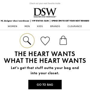 Designer Shoe Warehouse: Love at first (and second) sight