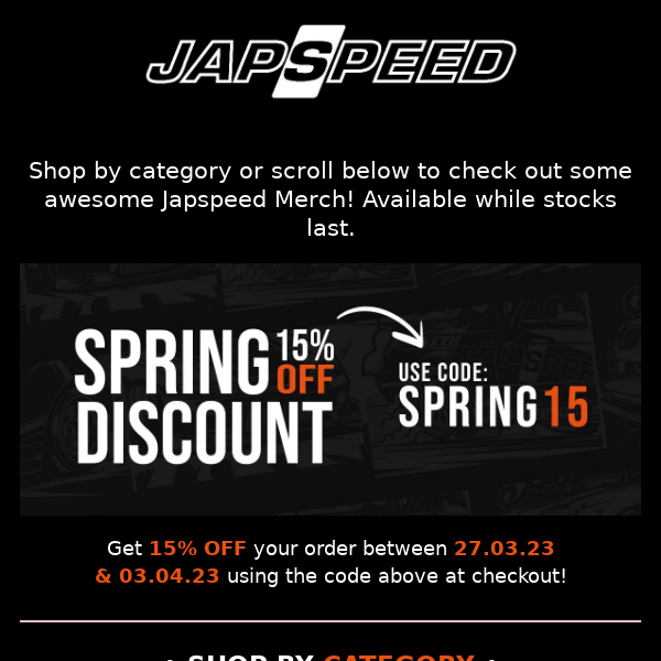 Japspeed Big Spring Sale 2023!
