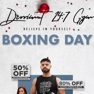 BOXING DAY MEGA SALE 🏷️