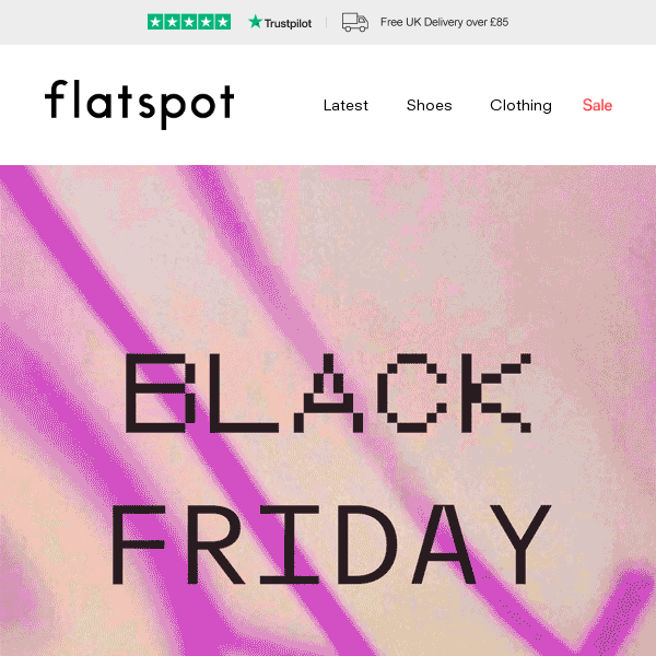 The Flatspot Black Friday Sale is on!