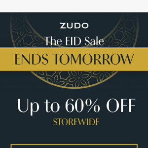 Hey Zudo, hurry up! Our stock is selling out fast.
