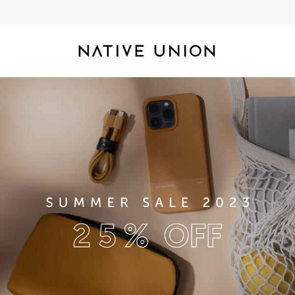 SUMMER SALE: Essentials for 25% off.