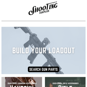 Build It! Hit the Gun Parts Section of our Site!