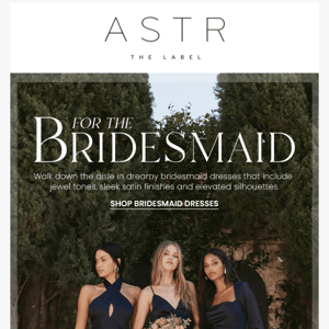 The Fall Bridesmaid Collection