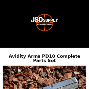 Avidity Arms PD10 Parts Set!