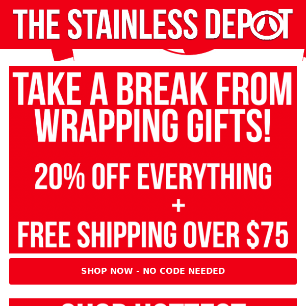 🎁20% off everything + FREE shipping over $75