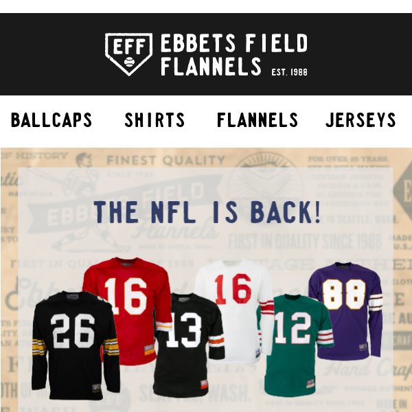 Philadelphia Eagles 1957 Durene Football Jersey - Ebbets Field Flannels