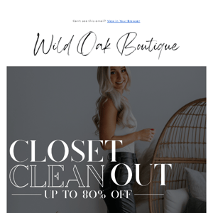 CLOSET CLEAN OUT 💥  Up to 80% off!