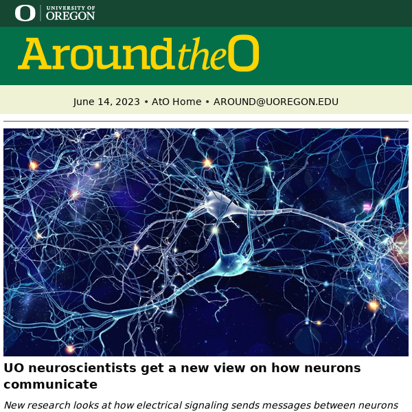 New view on neurons, $1M+ for Ducks Give, Indigenous experience