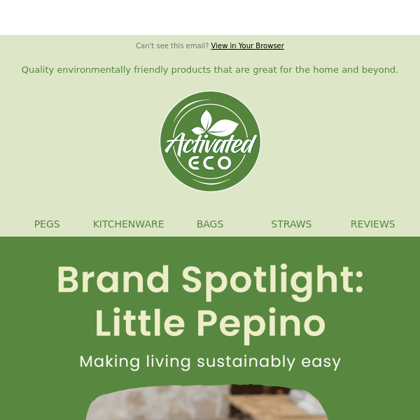 🌿 Little Pepino: Swap plastic for fantastic!