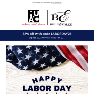 LABOR  DAY WEEKEND SAVINGS