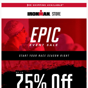 ⚡ Epic Event Sale!