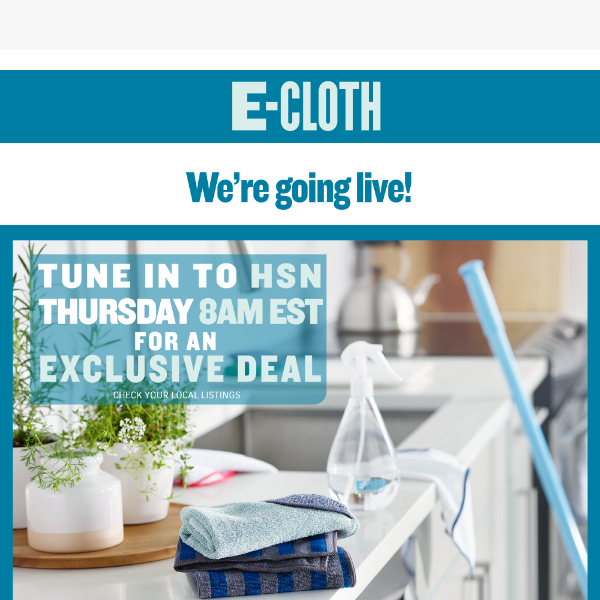 Tune in to HSN Live Tomorrow for Exclusive Deals