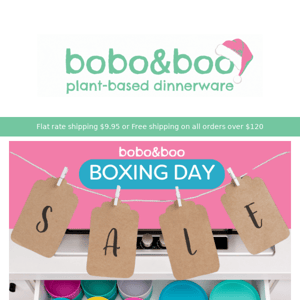 Last chance! bobo&boo Boxing Day Sale ends soon.⏰
