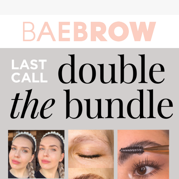 🕛 Final Hours: Your Brow Deal is Closing!