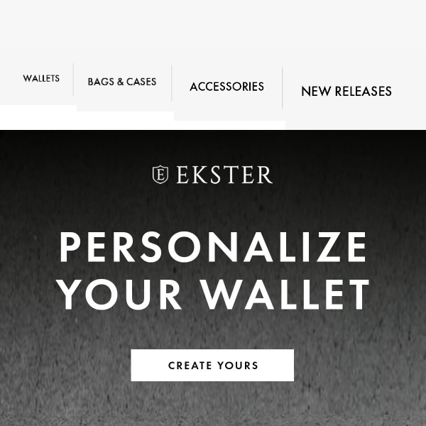 Personalize your wallet