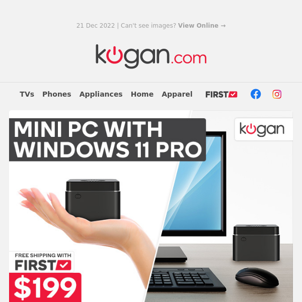 🖥 Mini PC with Windows 11 Pro Just $199 (Was $229!) - Only While Stocks Last
