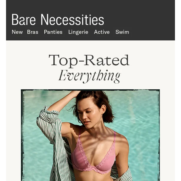 Approved By You! 🌟 Top-Rated Bras, Panties & Swim