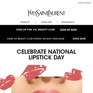 Celebrate National Lipstick Day With 3 Mini Lipsticks on $50+ Orders & More!