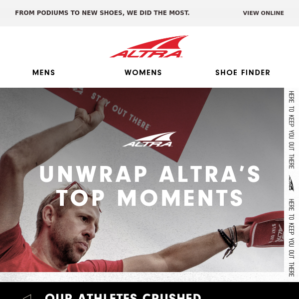 It’s been quite the year for Altra! 🎉