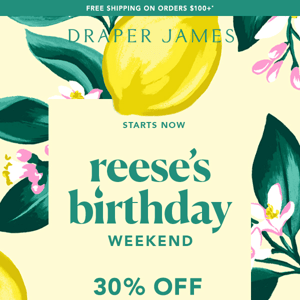 It's Reese's Birthday Weekend 🎂🎈