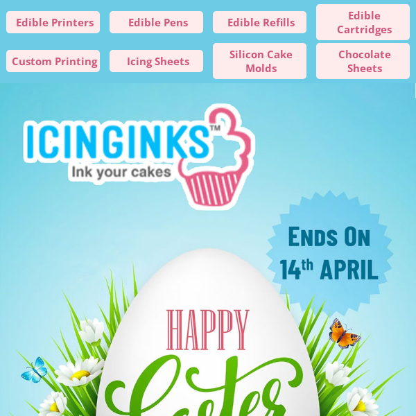 🐰 Icinginks EASTER Sale - Eggstra Savings
