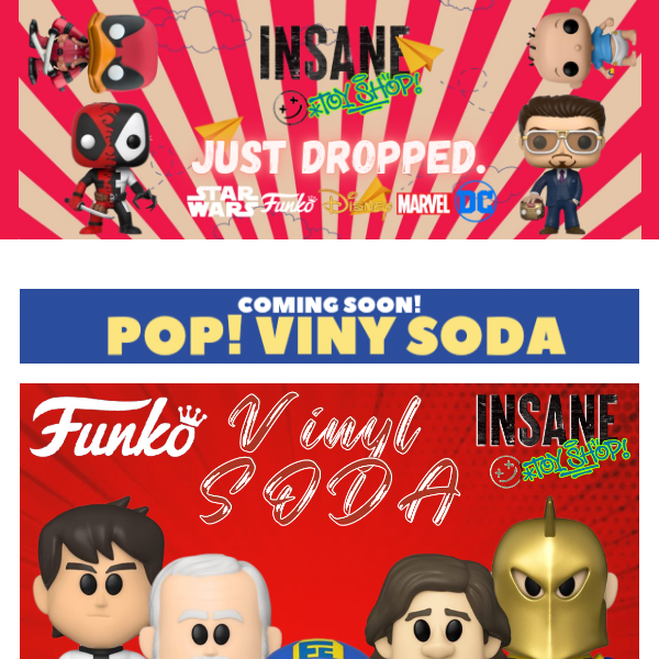 🔥🔥5 New Vinyl Soda's, Disney WDW 50th, NFL, Hello Kitty + many more are up!🔥🔥
