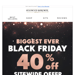 40% OFF SITEWIDE - BLACK FRIDAY SALE  ⏰