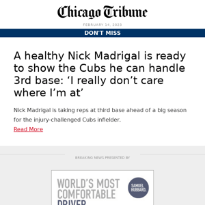 Can Nick Madrigal handle 3rd base for the Cubs?