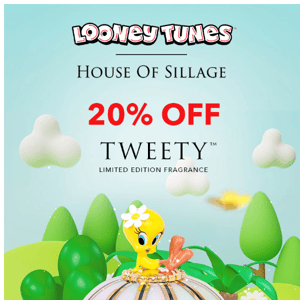 🐥Score 20% off Tweety™ Fragrance now! Don't miss out on this sweet deal!