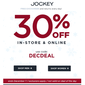 😵 Say what?! Up to 75% OFF. - Jockey