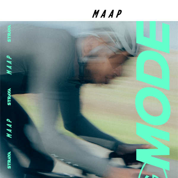 Enter PROG:MODE with MAAP and Strava
