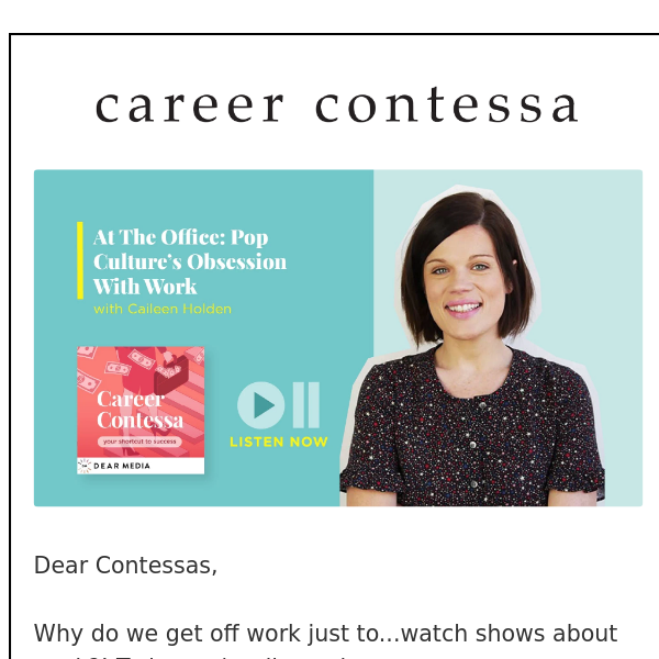 🎧 At The Office: Pop Culture’s Obsession With Work