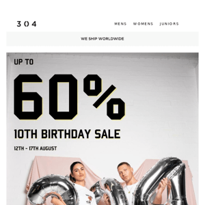 MEGA SALE 60% OFF - happy bloomin' birthday 🎉