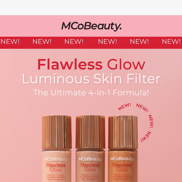 NEW! Flawless Glow: The Viral 4-in-1