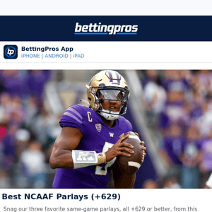 Today's Best NFL Bets ✓ - FantasyPros