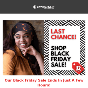 Last Chance For Black Friday Savings! ⏰