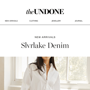 New Arrivals | SLVRLAKE Denim