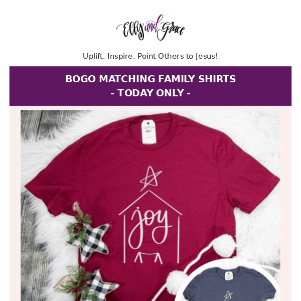 BOGO Matching Family Shirts 😍