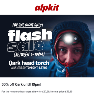 Flash sale! Get Qark for £27.99 until 10pm.