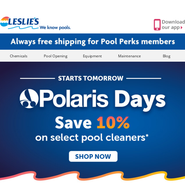 🙌 Polaris Days Starts Tomorrow! (Shop & Save BIG)