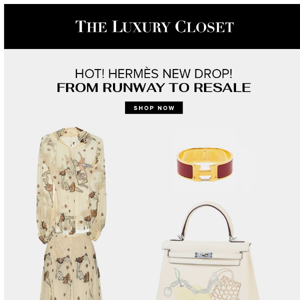 Hot! Hermes New Drop! - The Luxury Closet