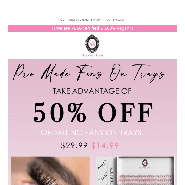 50% OFF! 🌸 Pro Made Fans Sale!