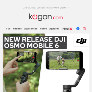 New Release! DJI Osmo Mobile 6 - Order Now & Unfold Your Creativity!